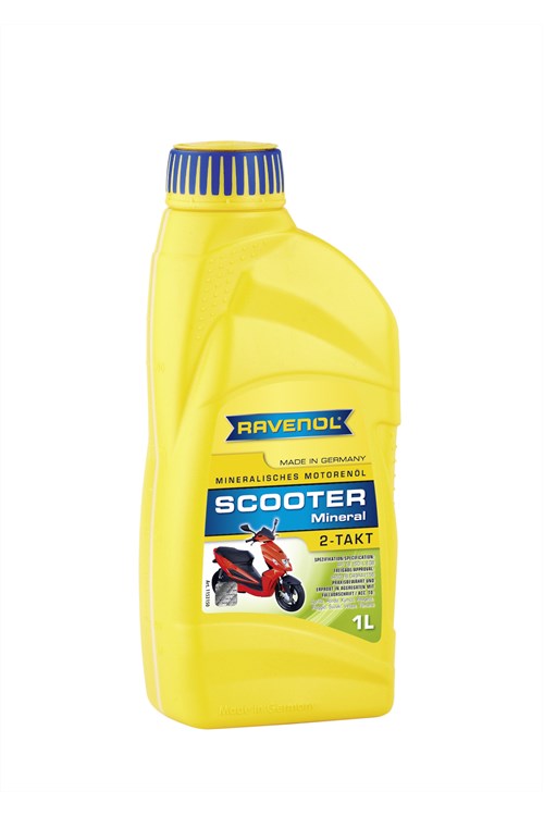 Масло моторное RAVENOL 2-Т SCOOTER мин. (1л) 