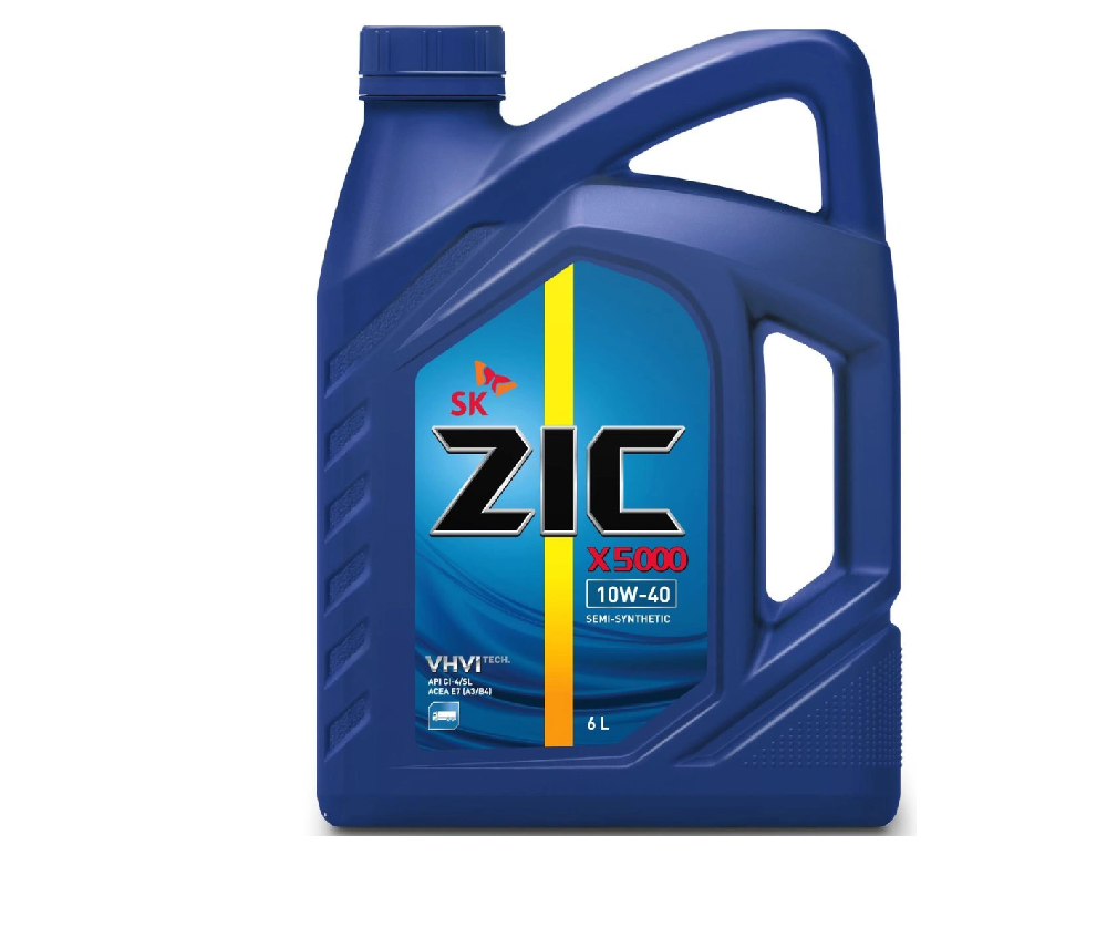 Масло моторное ZIC 10w-40 X7 Diesel CI-4 синт. (6л) 