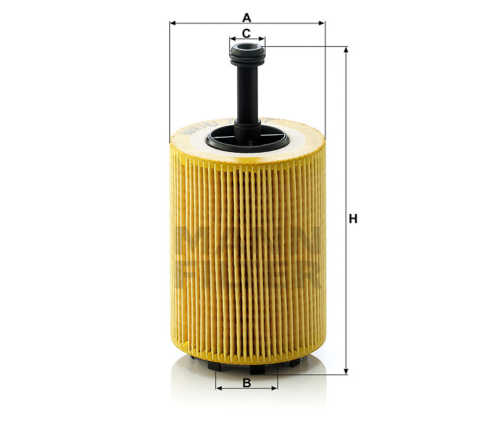Фильтр масляный MANN-FILTER (HU 719/7 x) картридж