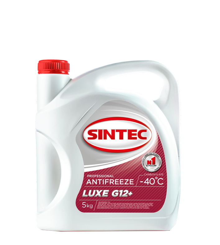 Антифриз Sintec ANTIFREEZE LUXE G12+ (-40) (5кг)