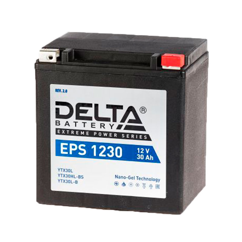 Аккумулятор 12V 30Ah  Delta EPS 1230