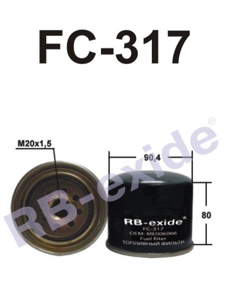 Фильтр топливный RB-Exide FC-317