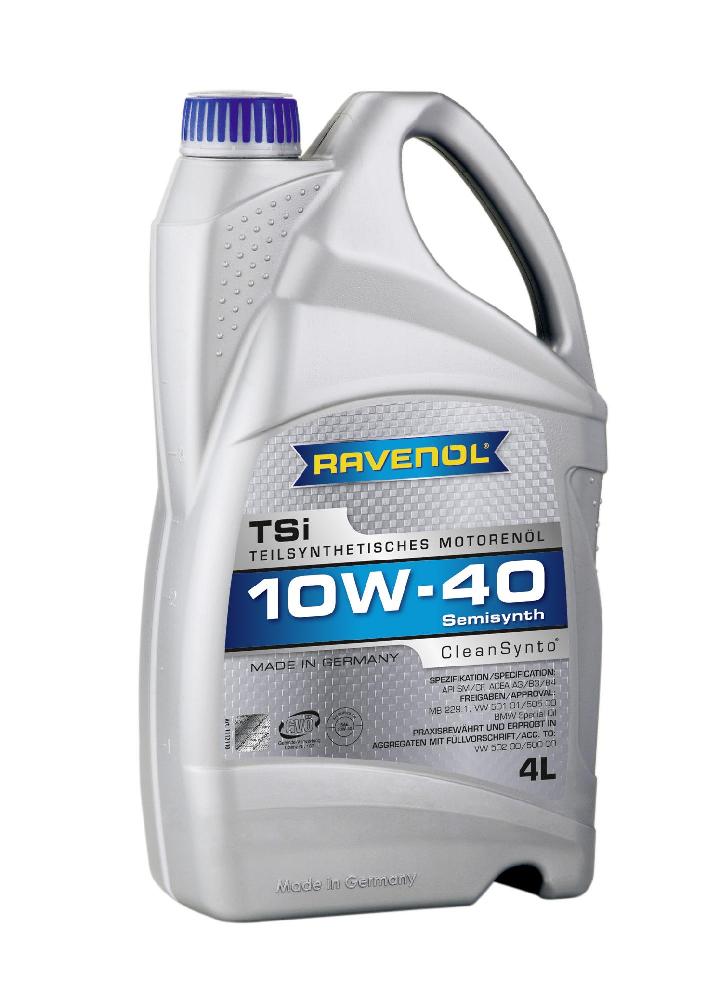 Масло моторное RAVENOL TSI 10w-40 п/синт. (4л) 