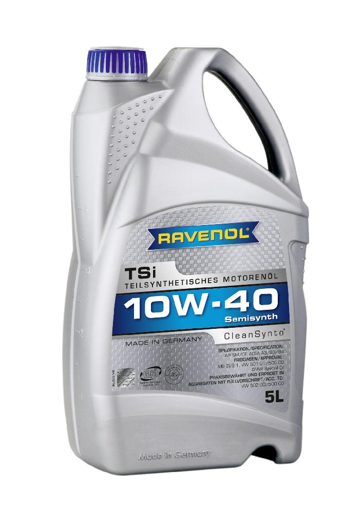 Масло моторное RAVENOL TSI 10w-40 п/синт. (5л) 