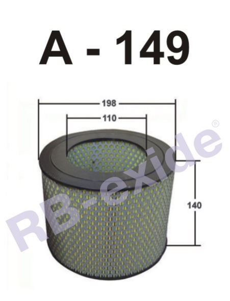 Фильтр воздушный RB-Exide (A-149)