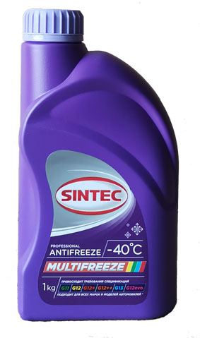 Антифриз Sintec ANTIFREEZE MULTIFREEZE (1кг)