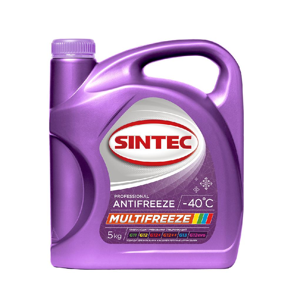 Антифриз Sintec ANTIFREEZE MULTIFREEZE (5кг)