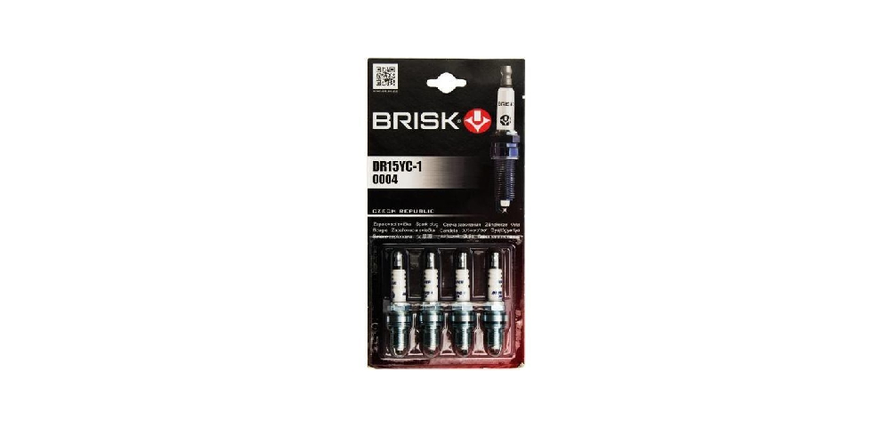 Свечи зажигания BRISK  DR 15 YC-1  блистер