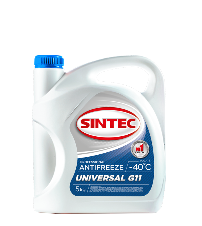 Антифриз Sintec ANTIFREEZE UNIVERSAL G11 (-40) (5кг)