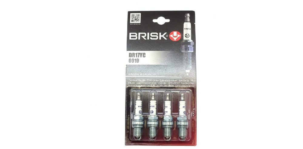 Свечи зажигания BRISK  DR 17 YC  блистер