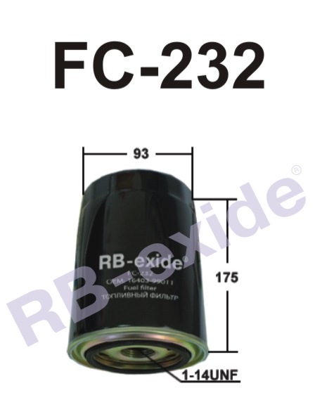 Фильтр топливный RB-Exide FC-232