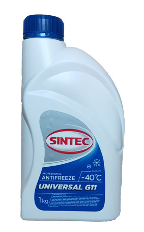 Антифриз Sintec ANTIFREEZE UNIVERSAL G11 (-40) 1кг