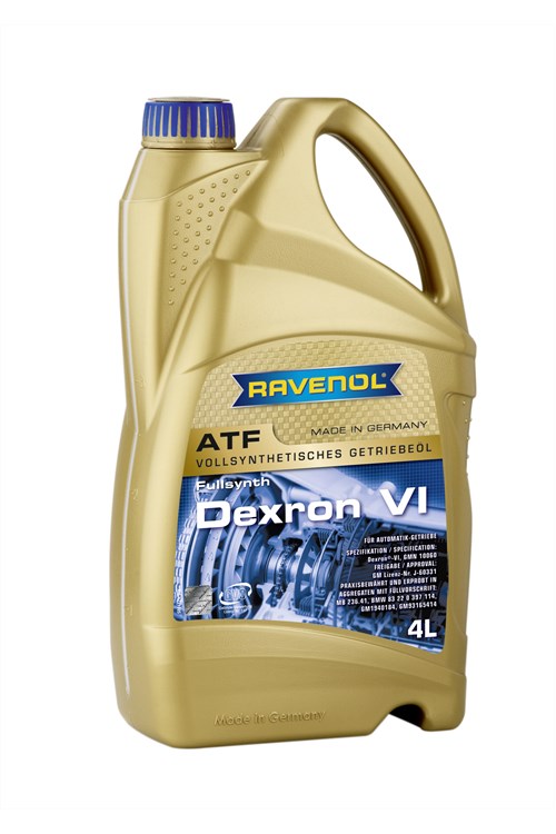 Масло трансмиссионное RAVENOL ATF Dexron VI (4л) 