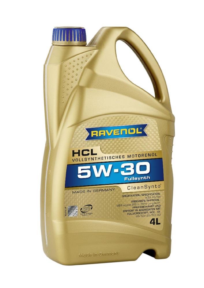 Масло моторное RAVENOL HCL 5w-30 синт. (4л) 