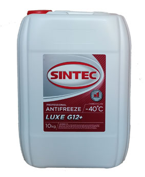 Антифриз Sintec ANTIFREEZE LUXE G12+ (-40) (10кг)