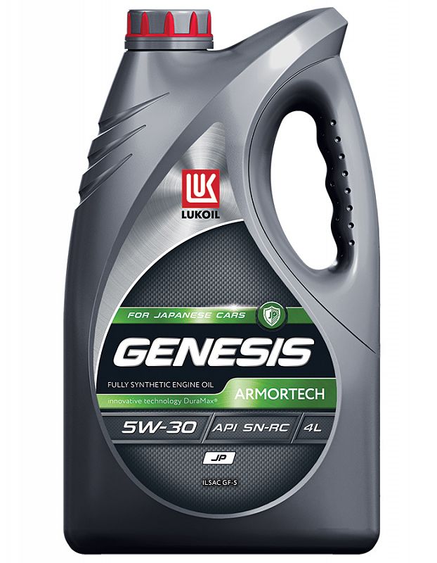 Масло моторное ЛУКОЙЛ 5w-30 Genesisс Armortech JP синт (4л) 